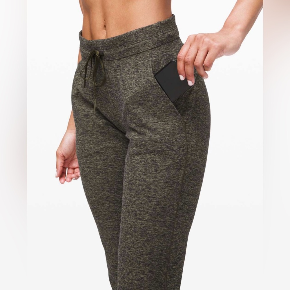NWOT Lululemon Ready To Rulu Pant *29" Heathered Utilitarian / Black - Picture 6 of 13